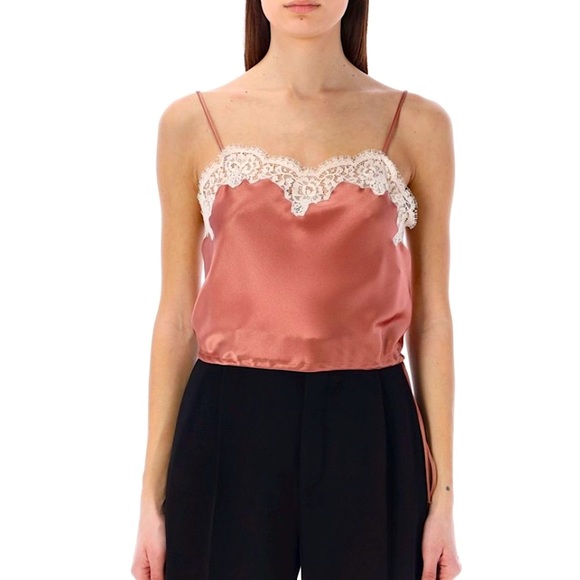 Saint Laurent Silk lace cami - Picture 14 of 14